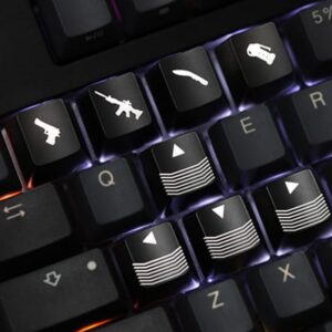 Shooter Game Keycap Bundle (Set of 4)